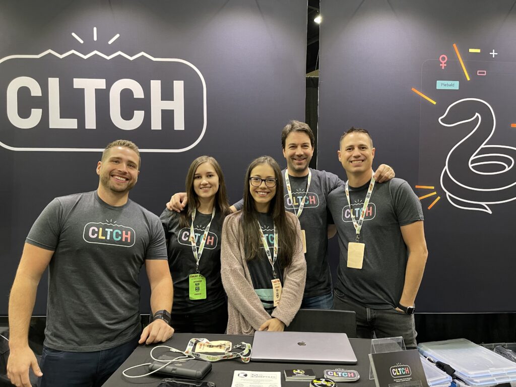 Cltch Team at Tinley Booth